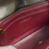 シャネル CHANEL ダイアナ22 A01164 3番台 ブラック ゴールド金具 ラムスキン レディース ショルダーバッグ