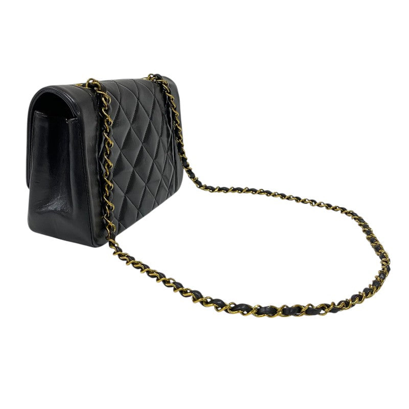 シャネル CHANEL ダイアナ22 A01164 3番台 ブラック ゴールド金具 ラムスキン レディース ショルダーバッグ