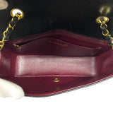 シャネル CHANEL ダイアナ22 A01164 3番台 ブラック ゴールド金具 ラムスキン レディース ショルダーバッグ
