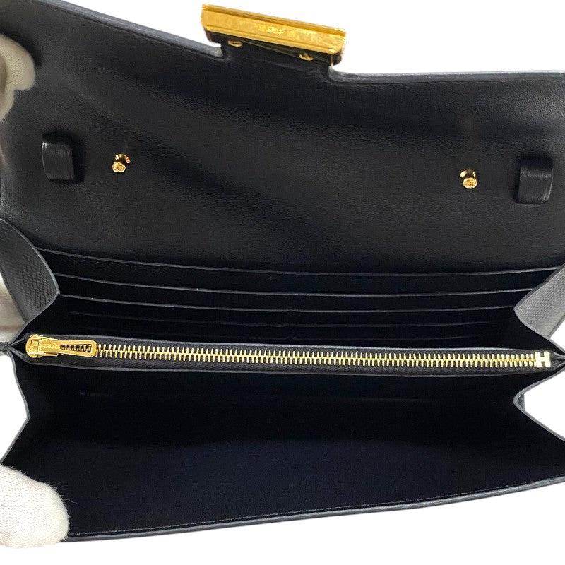 エルメス HERMES コンスタンストゥーゴー W刻 ブラック ゴールド金具 エプソン レディース ショルダーバッグ クラッチバッグ