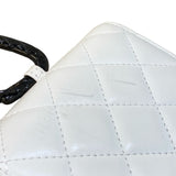 シャネル CHANEL ジュエルフック カードケース AP2397 ホワイト/BK金具 ラムスキン レディース カードケース