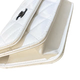 シャネル CHANEL ジュエルフック カードケース AP2397 ホワイト/BK金具 ラムスキン レディース カードケース