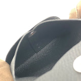 エルメス HERMES バスティア B刻 ブラック×SV金具 エプソン レディース コインケース