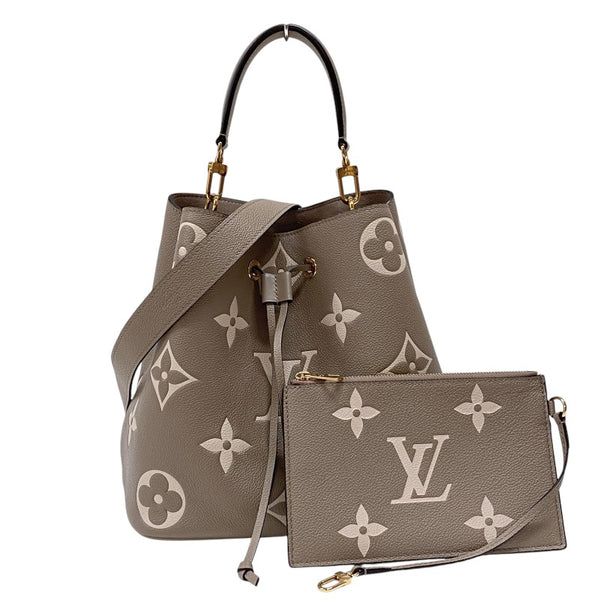 ルイ・ヴィトン LOUIS VUITTON ネオノエMM M45555 バイカラー モノグラムアンプラント レディース ハンドバッグ ショルダーバッグ