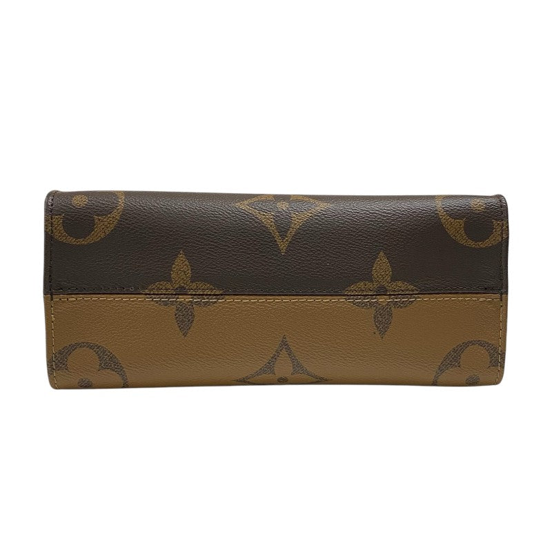 ルイ・ヴィトン LOUIS VUITTON オンザゴーPM M46373 モノグラムリバース レディース ハンドバッグ ショルダーバッグ