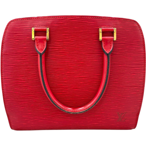 ルイ・ヴィトン LOUIS VUITTON ポンヌフ M52057 カスティリアンレッド エピ レディース ハンドバッグ