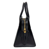 プラダ PRADA エスプラナードハンドバッグ 1BA045 ブラック　ゴールド金具 サフィアーノ・カーフ レディース ハンドバッグ