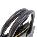 プラダ PRADA エスプラナードハンドバッグ 1BA045 ブラック　ゴールド金具 サフィアーノ・カーフ レディース ハンドバッグ