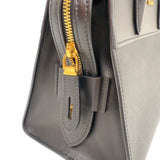 プラダ PRADA エスプラナードハンドバッグ 1BA045 ブラック　ゴールド金具 サフィアーノ・カーフ レディース ハンドバッグ