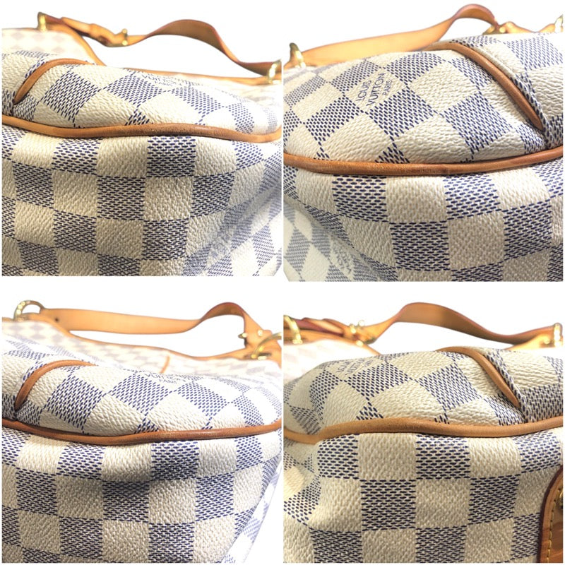 ルイ・ヴィトン LOUIS VUITTON ガリエラPM M55215 ホワイト ダミエ・アズール レディース ショルダーバッグ