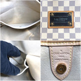 ルイ・ヴィトン LOUIS VUITTON ガリエラPM M55215 ホワイト ダミエ・アズール レディース ショルダーバッグ