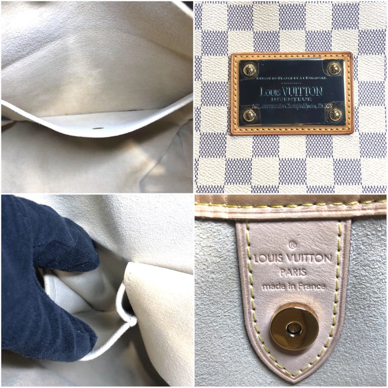 ルイ・ヴィトン LOUIS VUITTON ガリエラPM M55215 ホワイト ダミエ・アズール レディース ショルダーバッグ