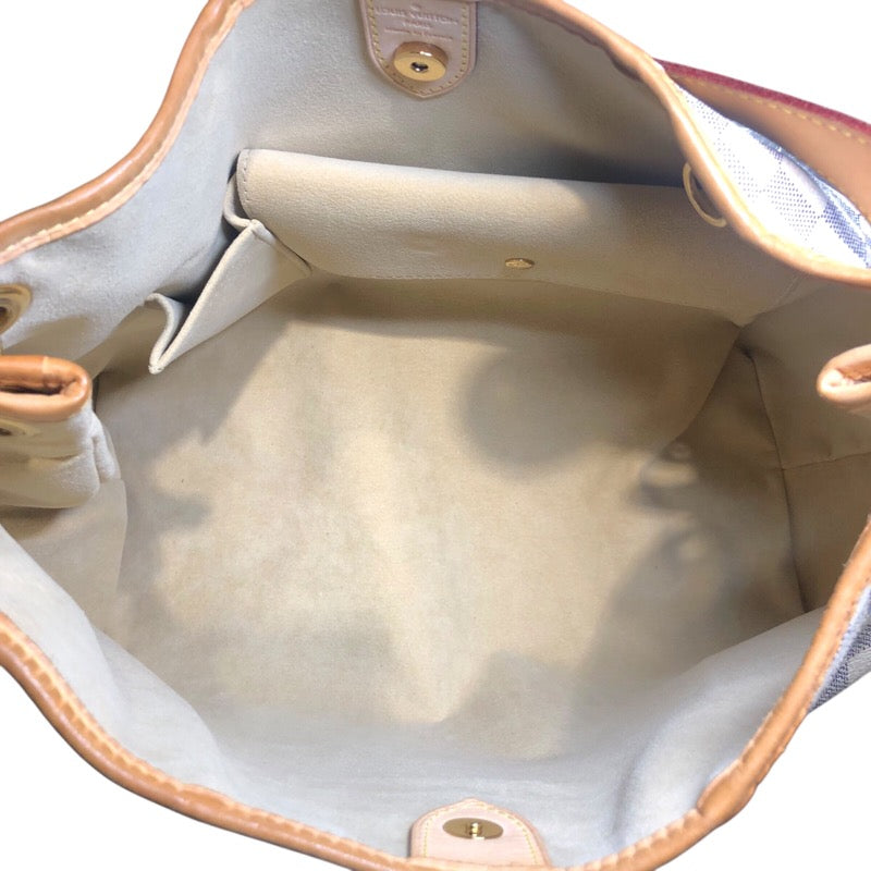 ルイ・ヴィトン LOUIS VUITTON ガリエラPM M55215 ホワイト ダミエ・アズール レディース ショルダーバッグ