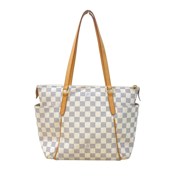 ルイ・ヴィトン LOUIS VUITTON トータリーPM N51261 ホワイト×GD金具 ダミエアズール レディース トートバッグ