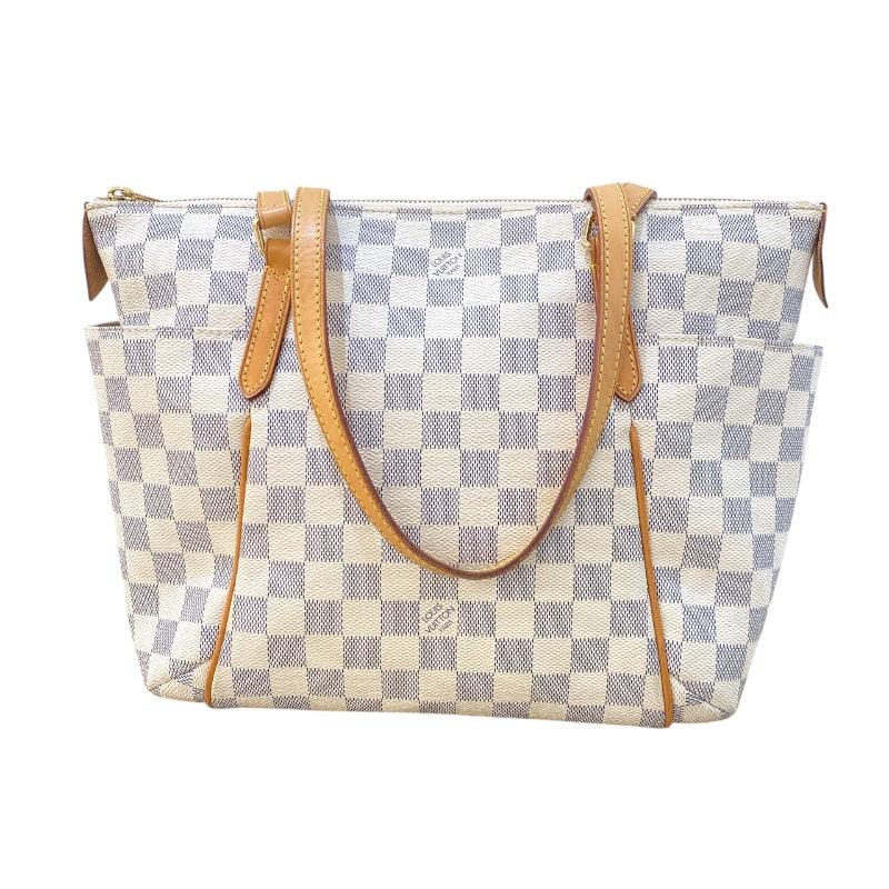 ルイ・ヴィトン LOUIS VUITTON トータリーPM N51261 ホワイト×GD金具 ダミエアズール レディース トートバッグ