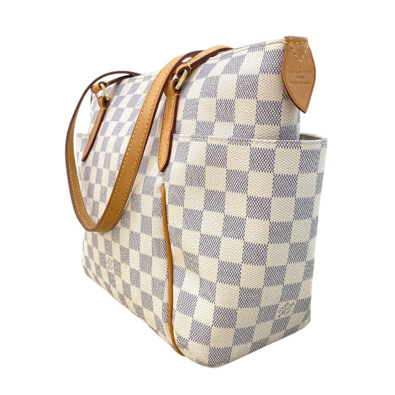ルイ・ヴィトン LOUIS VUITTON トータリーPM N51261 ホワイト×GD金具 ダミエアズール レディース トートバッグ