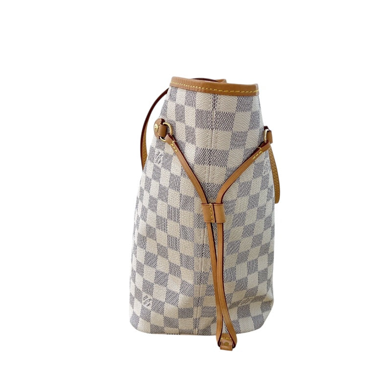 ルイ・ヴィトン LOUIS VUITTON ネヴァーフルMM N40603 ダミエ・アズール 塩化ビニール レディース トートバッグ