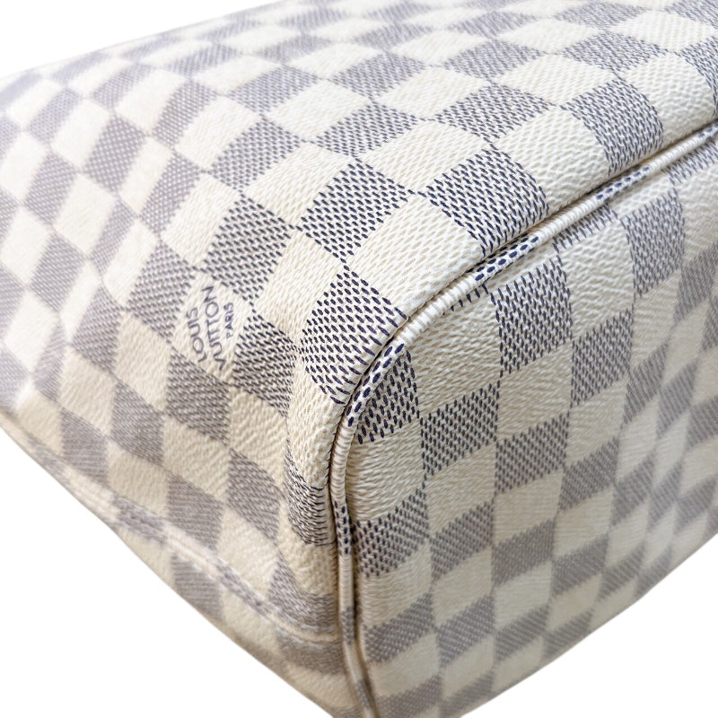 ルイ・ヴィトン LOUIS VUITTON ネヴァーフルMM N40603 ダミエ・アズール 塩化ビニール レディース トートバッグ