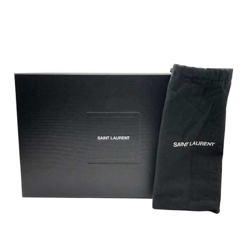 サンローラン SAINT LAURENT ヴィニル ショルダーバッグ 610436 ブラック グレインレザー レディース ショルダーバッグ