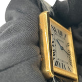 カルティエ Cartier タンクソロ LM W5200004 シルバー YG/SS クオーツ メンズ 腕時計