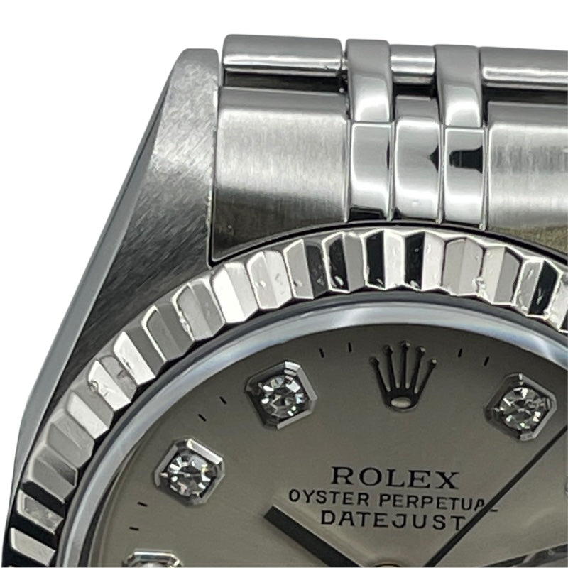 ロレックス ROLEX デイトジャスト 69174G シルバー WG/SS 自動巻き レディース 腕時計