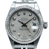 ロレックス ROLEX デイトジャスト 69174G シルバー WG/SS 自動巻き レディース 腕時計