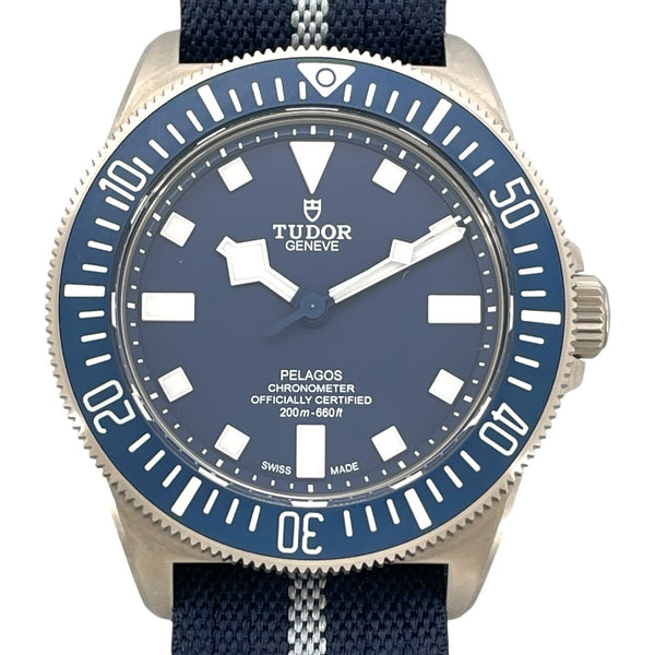 チューダー/チュードル TUDOR ペラゴス FXD 25707B ネイビー チタン メンズ 腕時計