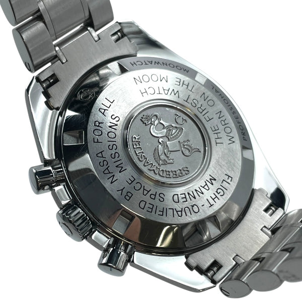 オメガ OMEGA スピードマスター ムーンウォッチ プロフェッショナル クロノグラフ 311.30.42.30.01005 ブラック SS 手巻き メンズ 腕時計