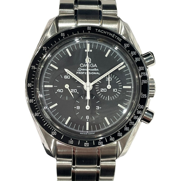 オメガ OMEGA スピードマスタープロフェッショナルムーンウォッチ 3570.50 ブラック SS メンズ 腕時計