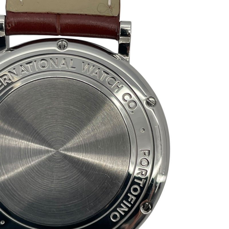 インターナショナルウォッチカンパニー IWC ポートフィノミッドサイズオートマティック IW458101 シルバー SS メンズ 腕時計