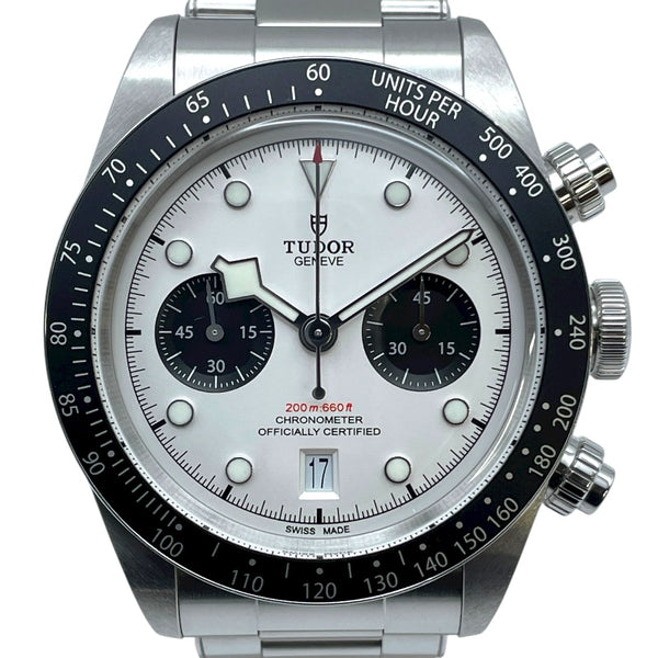 チューダー/チュードル TUDOR ラックベイ クロノ 79360N シルバー SS 自動巻き メンズ 腕時計