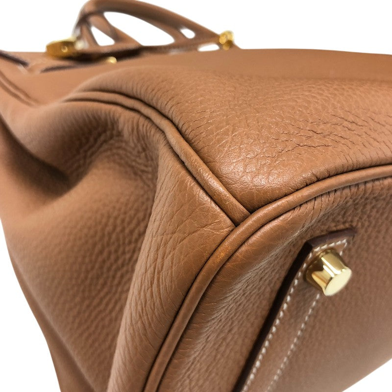 エルメス HERMES バーキン35 Y刻 ゴールド ゴールド金具 トゴ レディース ハンドバッグ