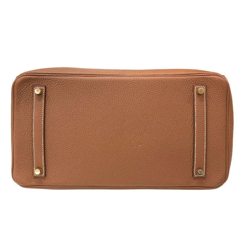 エルメス HERMES バーキン35 Y刻 ゴールド ゴールド金具 トゴ レディース ハンドバッグ