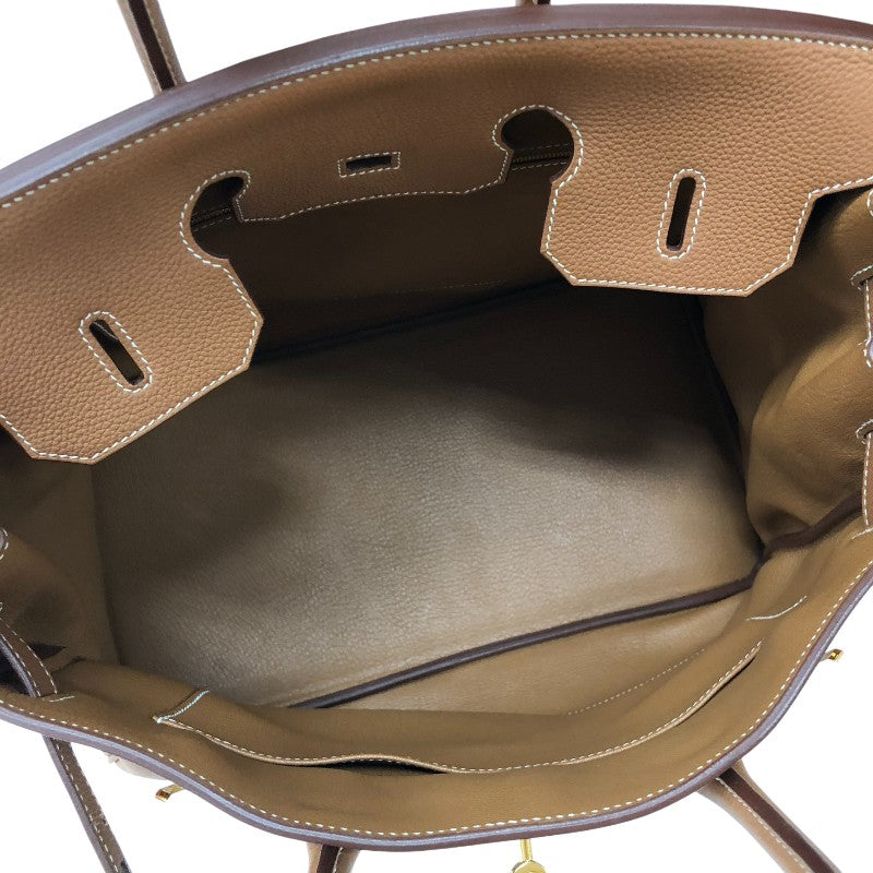 エルメス HERMES バーキン35 Y刻 ゴールド ゴールド金具 トゴ レディース ハンドバッグ