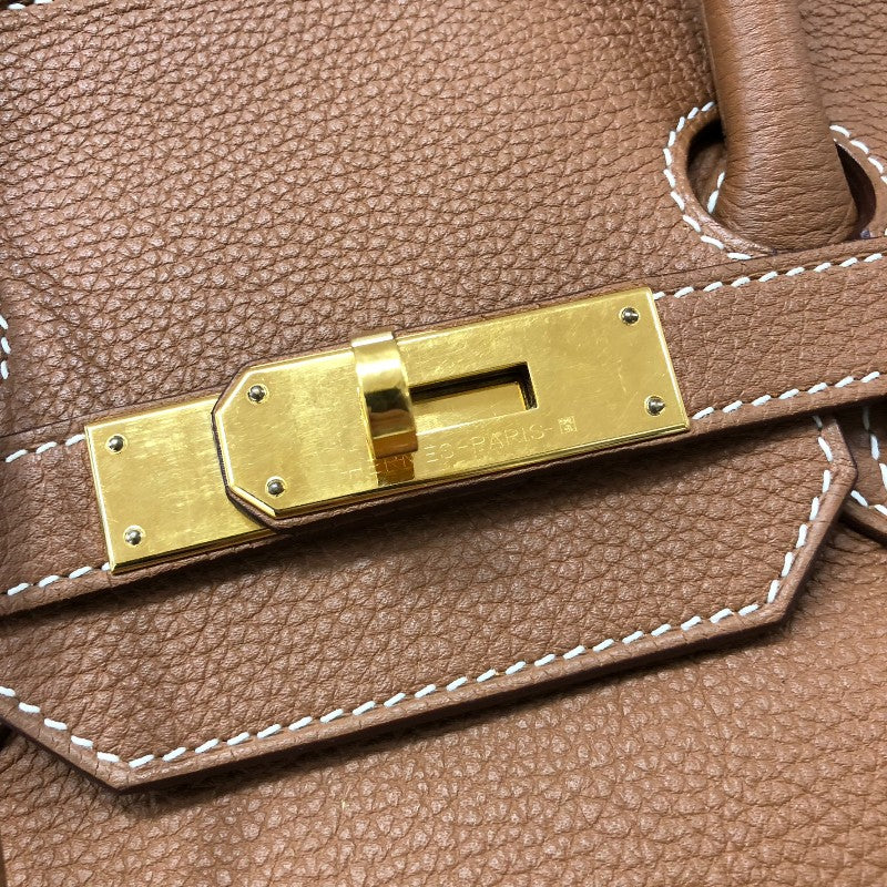 エルメス HERMES バーキン35 Y刻 ゴールド ゴールド金具 トゴ レディース ハンドバッグ