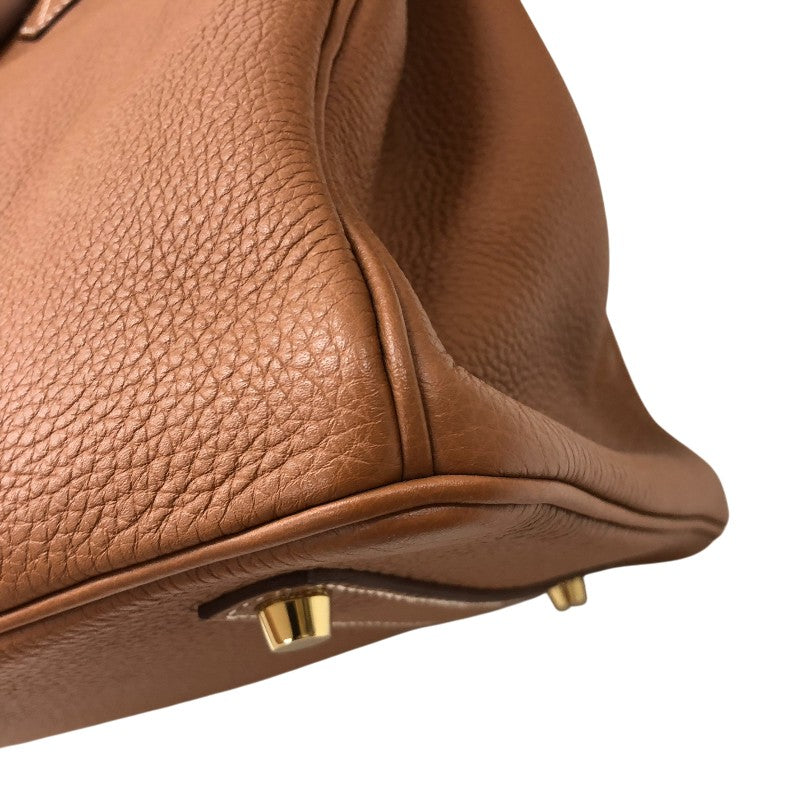 エルメス HERMES バーキン35 Y刻 ゴールド ゴールド金具 トゴ レディース ハンドバッグ