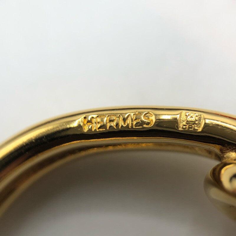 エルメス HERMES アタメ スカーフリング メタル ユニセックス スカーフ