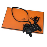 エルメス HERMES ロデオ ロベオロック PM チャーム K刻 ブラック アニョーミロ レディース その他小物