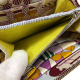 エルメス HERMES アザップコンパクトシルクイン Z刻 ゴールド シルバー金具 エプソン レディース コインケース