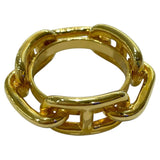 エルメス HERMES ルガデスカーフリング ゴールド メタル アクセサリー