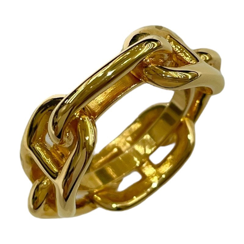 エルメス HERMES ルガデスカーフリング ゴールド メタル アクセサリー