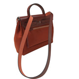 エルメス HERMES エールバッグジップPM B刻印 キュイーブル・ルージュアッシュ シルバー金具 トワル・ハンター レディース ハンドバッグ