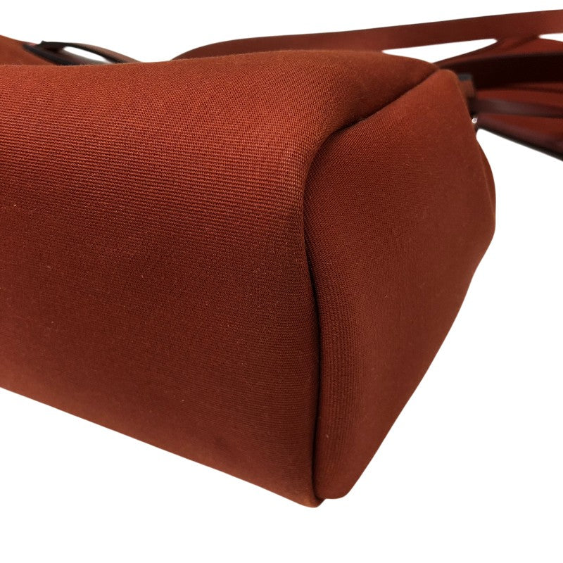 エルメス HERMES エールバッグジップPM B刻印 キュイーブル・ルージュアッシュ シルバー金具 トワル・ハンター レディース ハンドバッグ