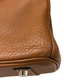 エルメス HERMES バーキン35 □I刻 ゴールド シルバー金具 トゴ レディース ハンドバッグ