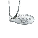 ティファニー TIFFANY＆CO リターントゥ ティファニー オーバルタグホール シルバー 925 ジュエリー