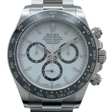 ロレックス ROLEX デイトナ ランダムシリアル 126500LN ホワイト SS 自動巻き メンズ 腕時計