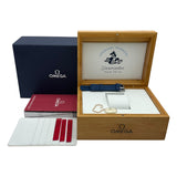 オメガ OMEGA シーマスター ダイバー300M アメリカズカップ マスター クロノメーター クロノグラフ 210.30.44.51.03.002 ブルー SS 自動巻き メンズ 腕時計