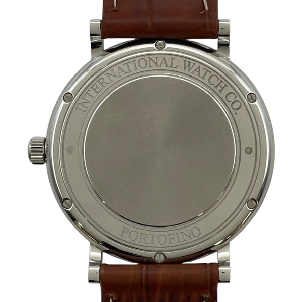 インターナショナルウォッチカンパニー IWC ポートフィノ オートマティック IW356523 ブルー SS 自動巻き メンズ 腕時計
