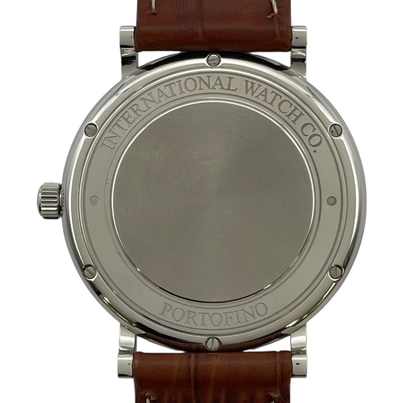 インターナショナルウォッチカンパニー IWC ポートフィノ オートマティック IW356523 ブルー SS 自動巻き メンズ 腕時計