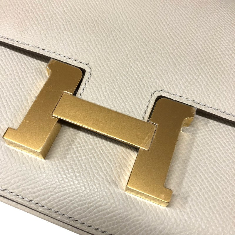 エルメス HERMES コンスタンス3ミニ W刻 クレ ゴールド金具 エプソン レディース ショルダーバッグ